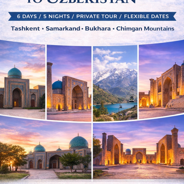 Traditional Uzbekistan Journey 6 Days / 5 Nights